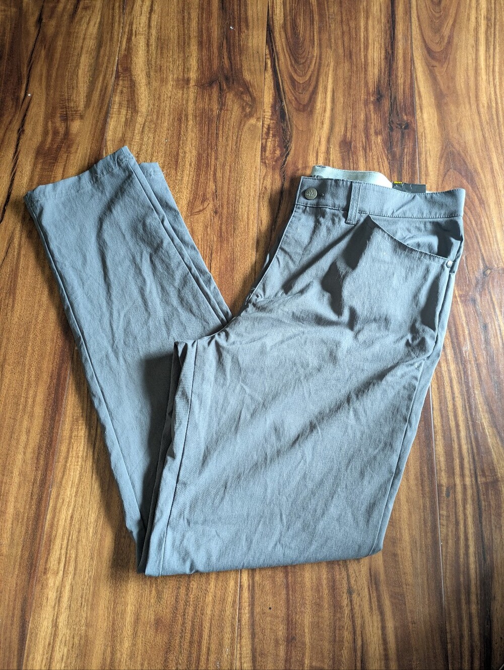 Adidas Ultimate365 Five Pocket Golf Pants Men 34 X 32 Grey Taper 062026 - Picture 3 of 8